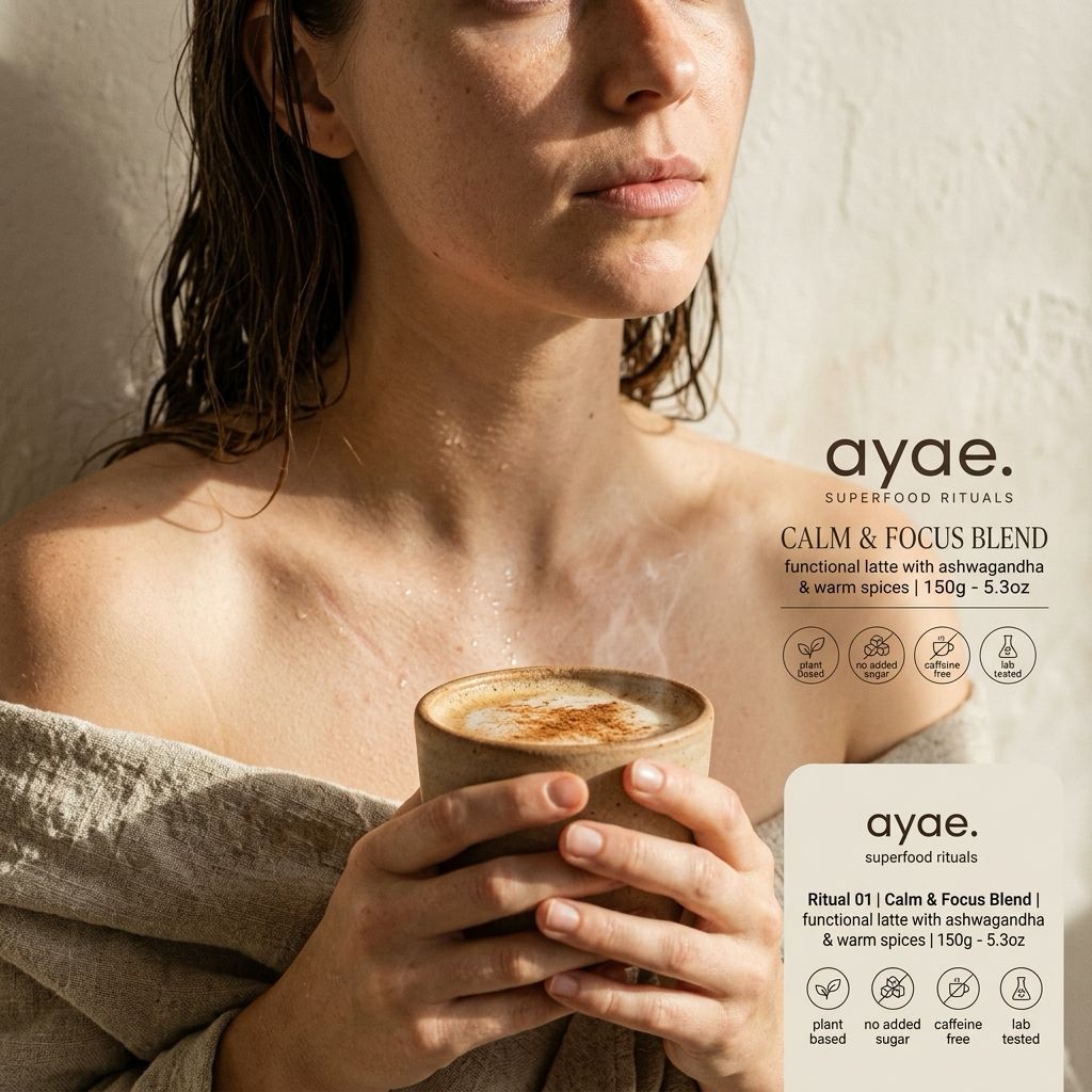 RITUAL 1 - Spiced Ashwagandha Latte | Calm & Focus Blend